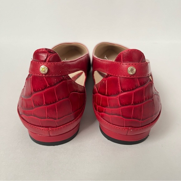 Cole Haan Red Dahlia Ramsey Flat - Picture 3 of 6